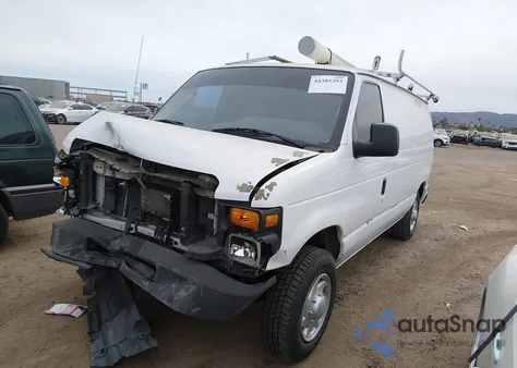 2011 Ford E-150 Commercial z USA, uszkodzony, nr VIN 1FTNE1EW6BDA78160